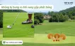 Đế kê bóng golf cao su - Tee golf